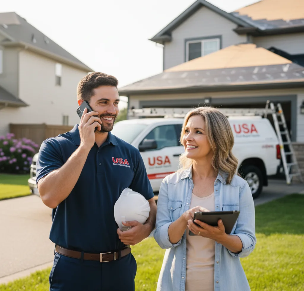 USA Roof Repair Experts customer support in West Newton
